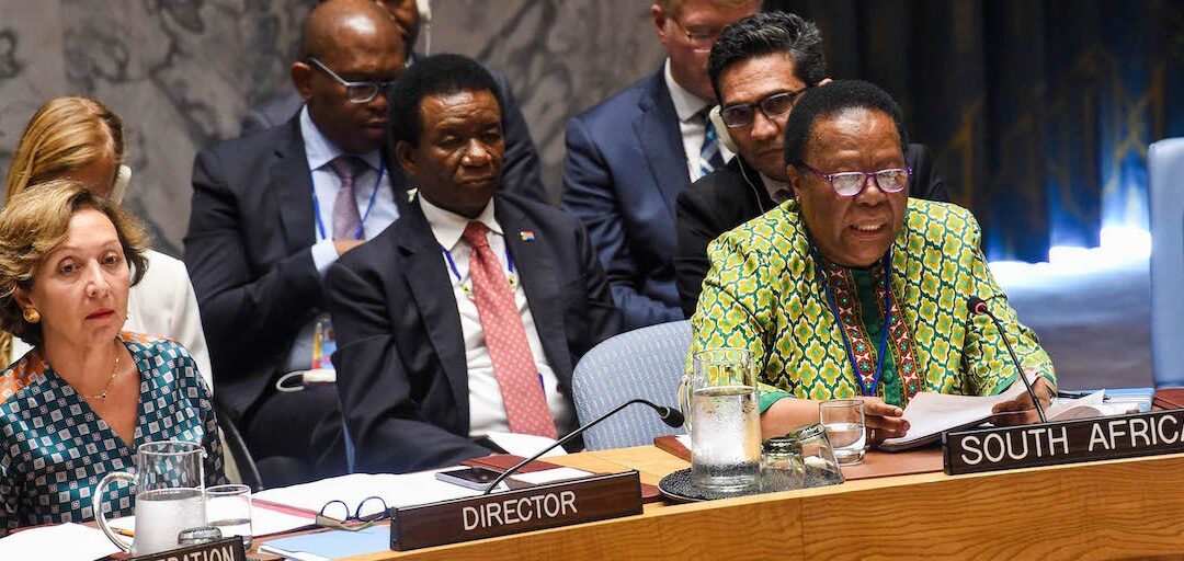 SA ends its first big act on the UN Security Council